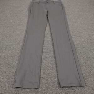 True Classic Pants Mens 33x34 Gray Stretch Performance Chino Slim Fit Casual